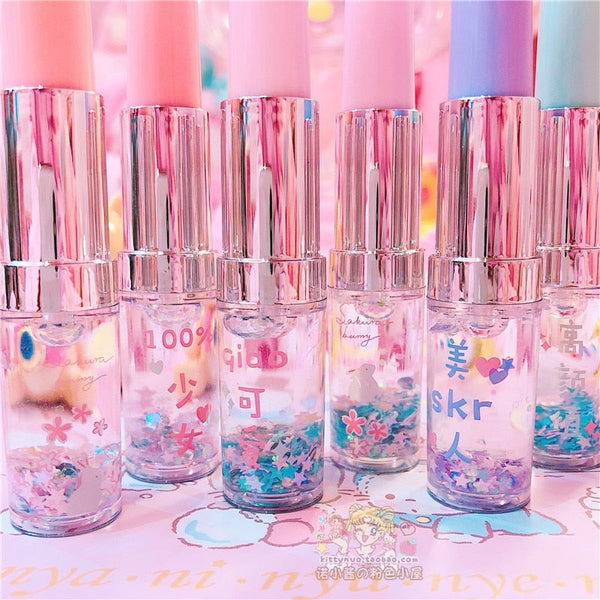 Aesthetic Lipstick Pens - cute pen, fairy kei, fairykei, kawaii, lipstick