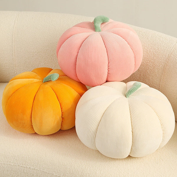 Autumn pumpkin pillow - fuzzy - halloween - plush - toys - plushies