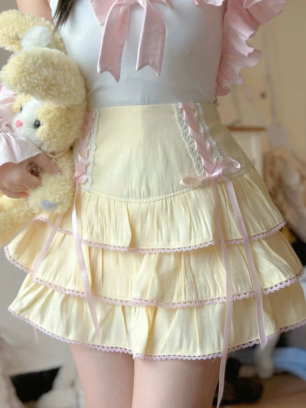 Babydoll corset skirt - corset - skirt - corsetry - fairy kei - kawaii
