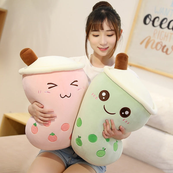 Boba Tea Plush (Dozens of Colors/Sizes) - bubble, bubble tea, bubbletea, milk plush