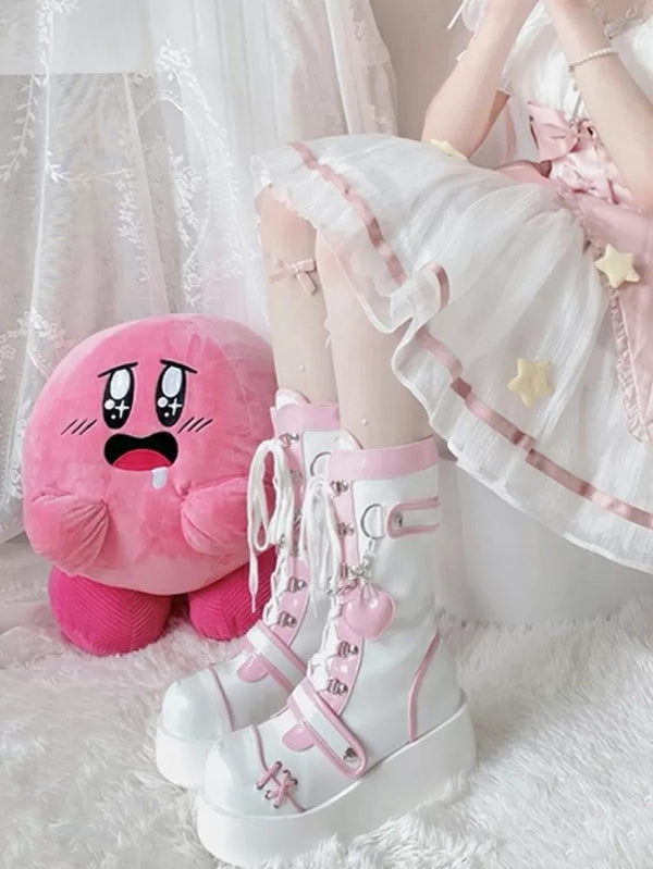 Cyber punk babydoll booties - boot - booties - boots - combat - cyber