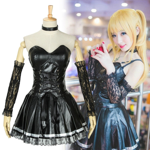 Death note misa amane cosplay set - black - cospalyer - cosplay - death note
