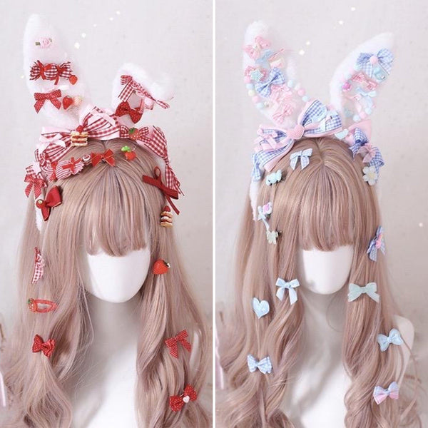 Decora Handmade Bunny Ears - accessories, baby bun, bunny ear, ear headband, ears