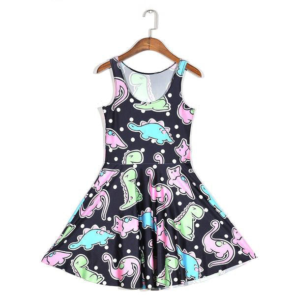 Dino rawr dress - bodycon - chire - dino - dinosaur - dinosaurs