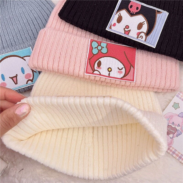 Kawaii Beanie - beanie, beanies, cinnamoroll, hats, kawaii hat