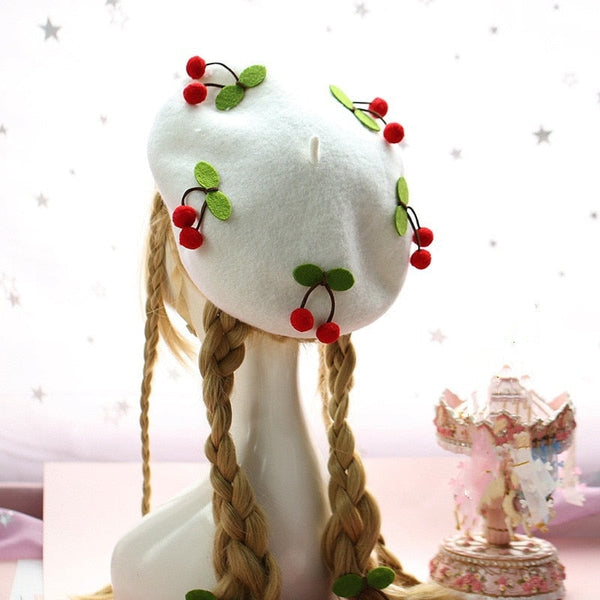 Kawaii Berets (21 styles) - beret, berets, hat, hats, headwear Kawaii Babe