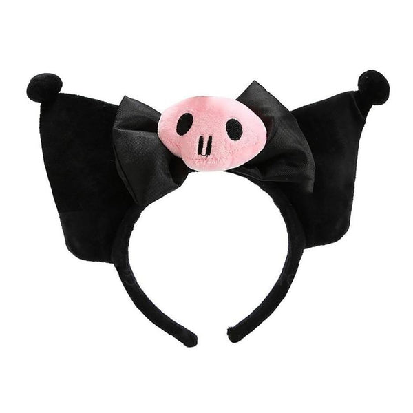 Kuromi Bat Wing Headband - bat, bat ears, wing, wings, ears