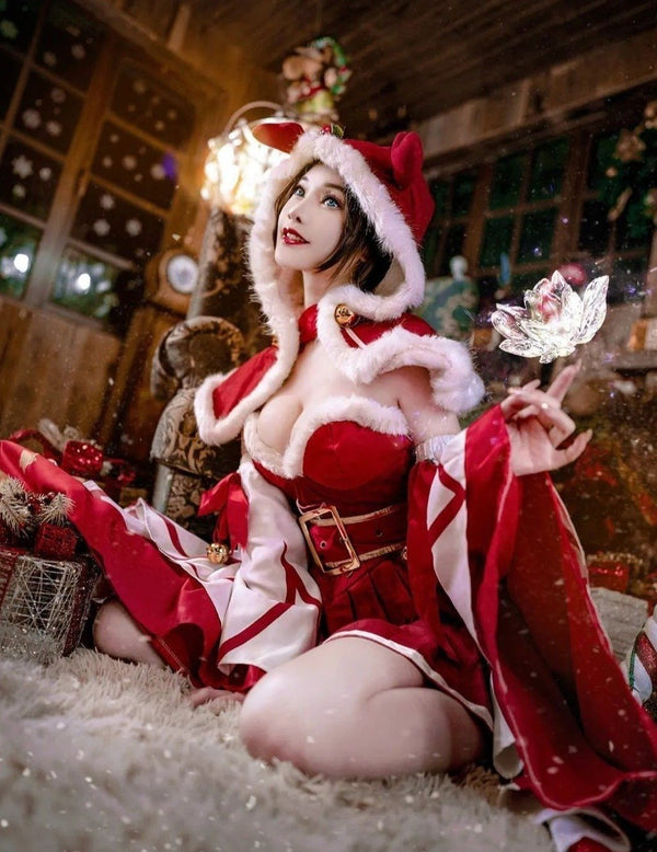 Luxury Kimono Holiday Samurai Set - anime, bra and panties, panty, candy, christmas