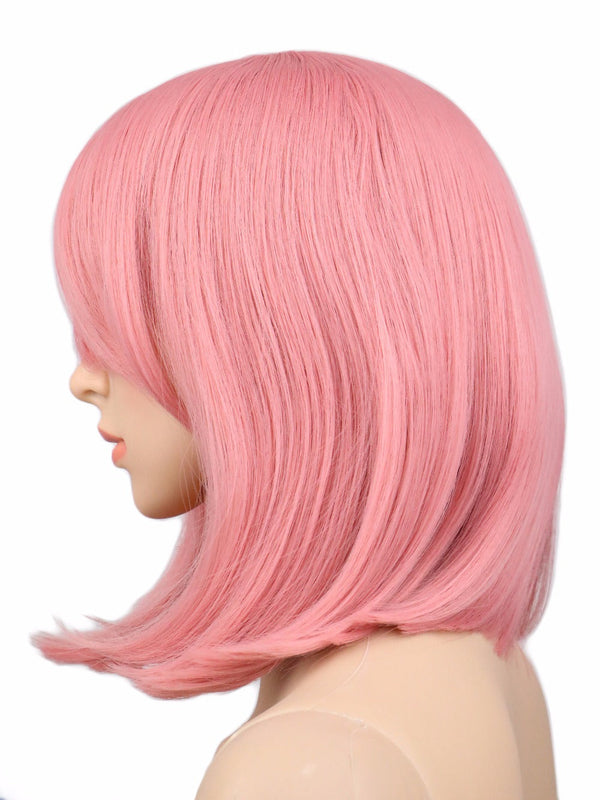 Pink bob with fringe wig - bangs - cosplay - wig - cosplayer - cosplaying