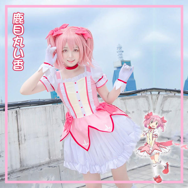 Pink Pigtail Wig