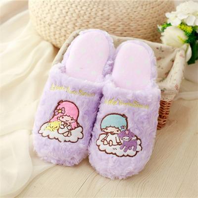 Dreamy bedtime slippers - fairy kei - feetwear - footwear - furry - fuzzy