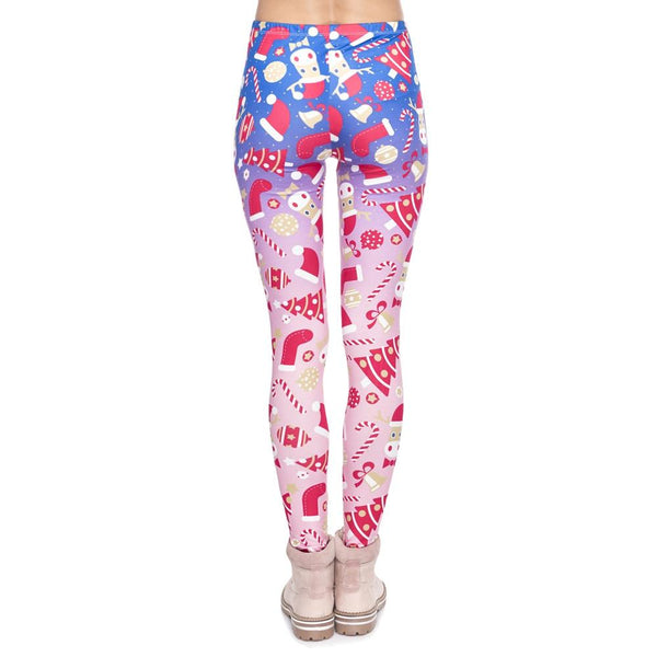 Pink Xmas Leggings