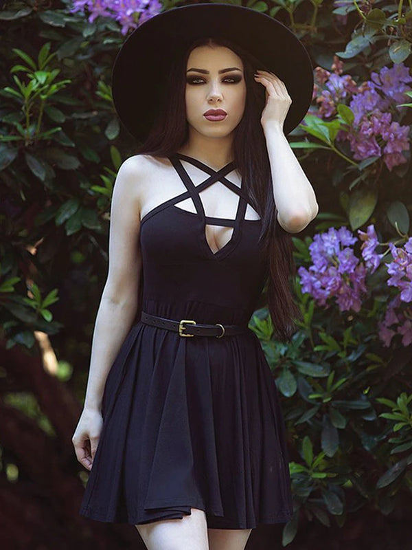 Pentagram Harness Dress