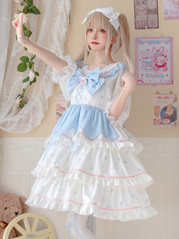 Drippy Polkadot Dress