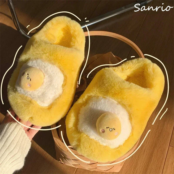 Happy Egg Slippers