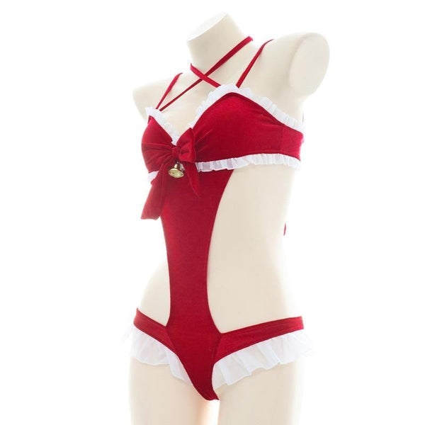 Santa’s Little Treat Bodysuit - bodysuit, bodysuits, christmas, holiday, holidays