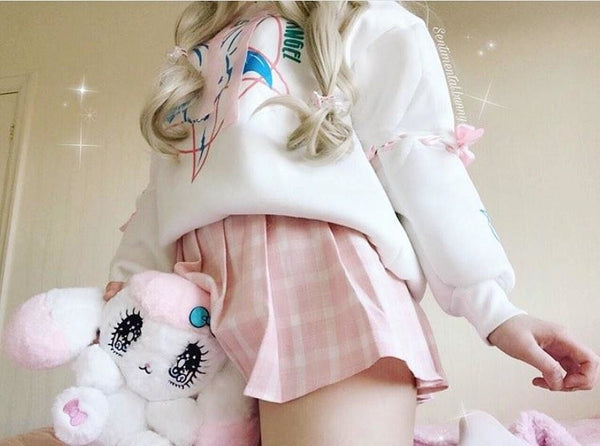 Satanic Bunny Hoodie - Sweater