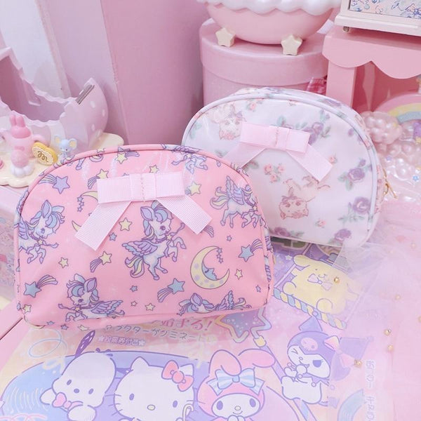 Smol Unicorn Cosmetic Bag - storage