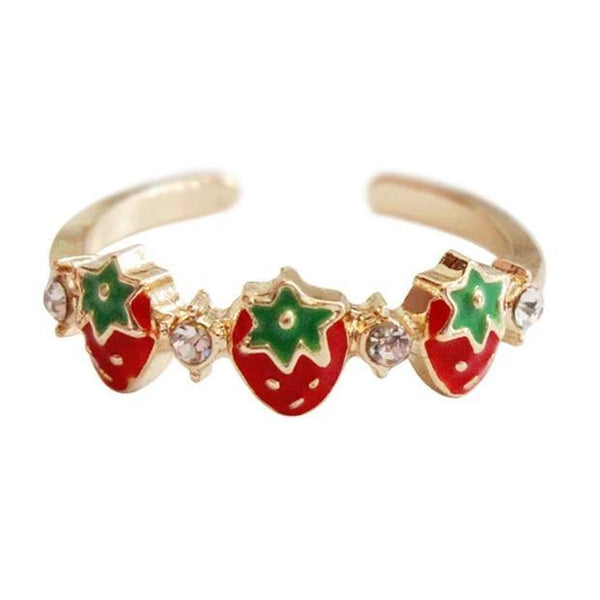 Strawberry Babe Ring - ring