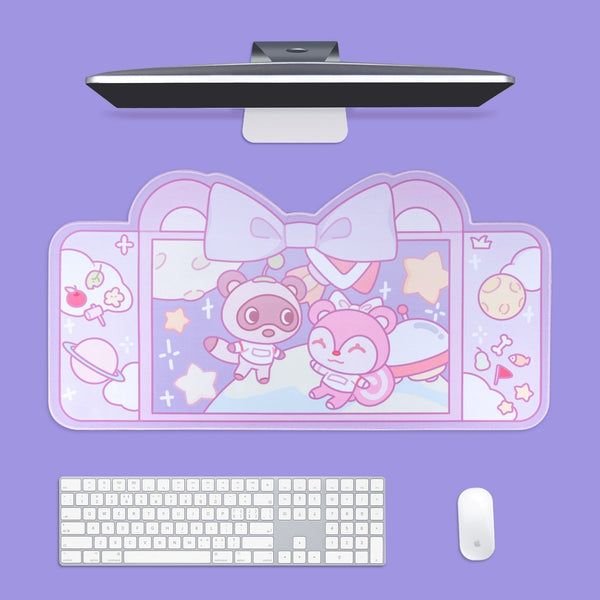 Tom & friends intergalactic gaming mousepad - animal crossing - egirl - egirls -